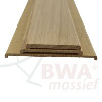 Eiken U kap afwerklijst doe het zelf traprenovatie