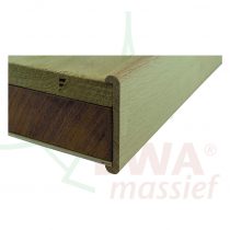 massief eiken U kap open trap doe het zelf traprenovatie